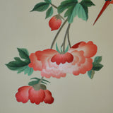 Blue Bird and Cotton Rose